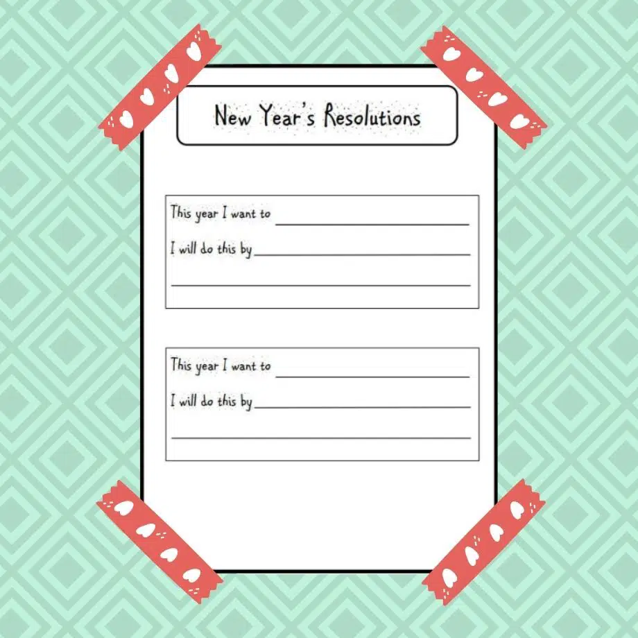 New Year's Resolutions