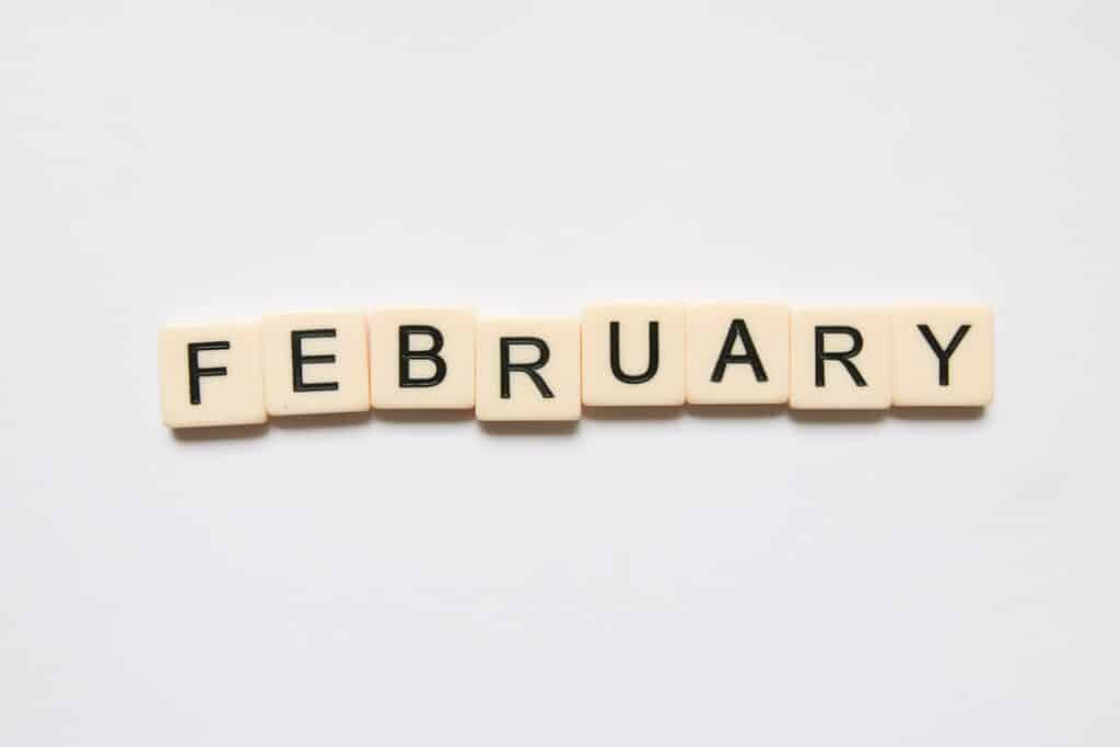 Monthly picture february